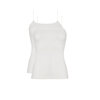 Ten Cate Women Basic Spaghetti Shirt Cream 30198-002 | 17423