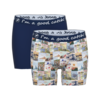 A Fish Named Fred Heren Shorts 2-Pack Brasil Navy 110013-6095-628 | 28219