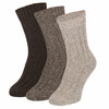 Apollo Noorse Heren Sokken 3-Pack Bruin 124010000 | 32710