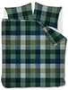 Beddinghouse Flanel Dekbedovertrek Beckett Blue Green 32629