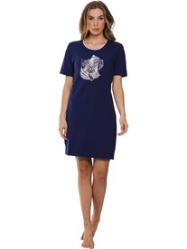 Pastunette Dames Nachthemd Dark Blue 111251-122-1-520 | 31654