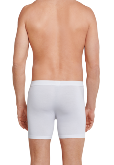 Schiesser Men Long Life Cotton Cyclist White 145137-100 | 12298