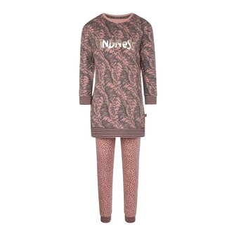 Charlie Choe Meisjes Pyjama Long Pullover Set Old Pink U45029-41 | 27221