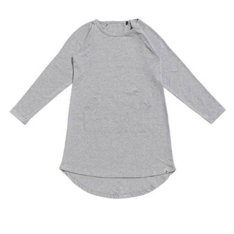 Ten Cate Meisjes Nachthemd Grey 30136-30137 | 17626-29484
