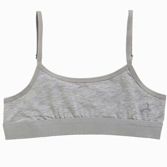 Ten Cate Girls Basic Soft Top Light Grey Melee 30052-955 | 17529