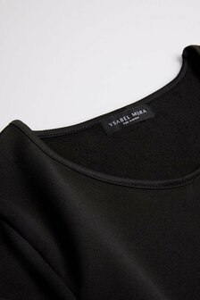 Ysabel Mora Dames Long Sleeve T-Shirt Black 70002 | 29334