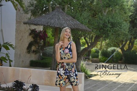 Ringella Bloomy Nachthemd Dark Navy 4251004-240 | 29837