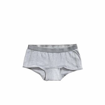 Ten Cate Girls Basic Shorts 2-Pack Grey Stripe 31120-3056 | 20919