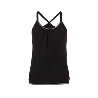 Pastunette 24/7 Moments Spaghetti Top Black 45199-300-0 | 25208