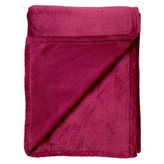 Dutch Decor Plaid Billy Red Plum 27397