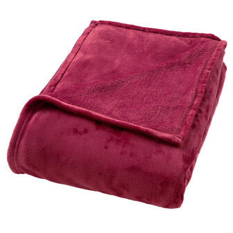 Dutch Decor Plaid Billy Red Plum 27397