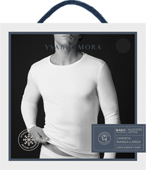 Ysabel Mora Heren Thermo Long Sleeve  White 20106 | 27724