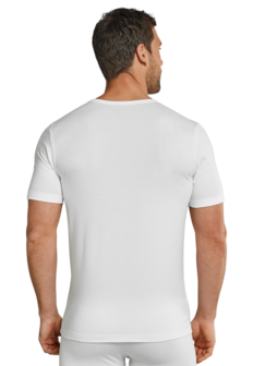 Schiesser Men 95/5 T-Shirt Wit 205429-100 | 6472