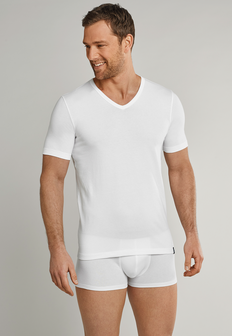 Schiesser Men 95/5 T-Shirt Wit 205429-100 | 6472