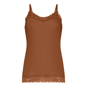 Ten Cate Women Secrets Spaghetti Top Lace Pecan 31912-1553 | 29589