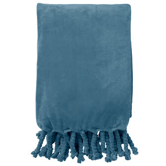 Dutch Decor Plaid Florijn Provincial Blue 27384