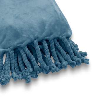 Dutch Decor Plaid Florijn Provincial Blue 27384