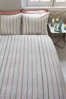 Ariadne At Home Dekbedovertrek Soft Lines Off White 30941