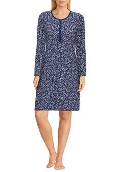 G&ouml;tzburg Dames Nachthemd Blauw 250194-4009-635 | 30793