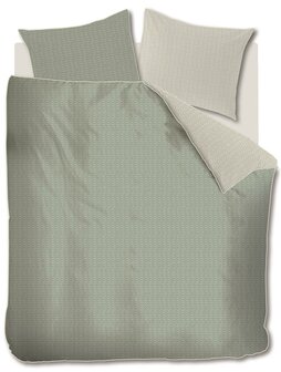 Rivi&egrave;ra Maison Dekbedovertrek Bambu Grey Green 31134