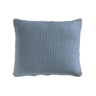 Heckett Lane Wafel Kussensloop Colonial Blue 28749