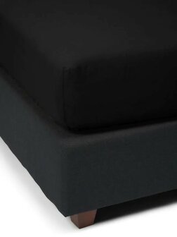 Essenza Organic Jersey Hoeslaken Black 409587 | 28365
