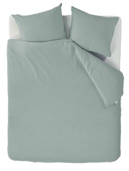 At Home Dekbedovertrek Easy Light Green 26178