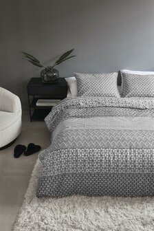 Rivi&egrave;ra Maison Dekbedovertrek Marley Grey 31907