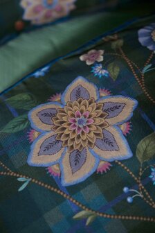 Pip Studio Dekbedovertrek Flores Felices Dark BLue 31912
