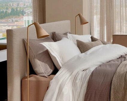Vandyck Dekbedovertrek Home Milano Taupe HCSR23201 | 31965