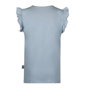 Charlie Choe Dames T-Shirt Mid Blue P55102-38 | 31548