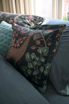 Pip Studio Dekbedovertrek Pavoni Dark Blue 31012