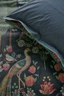 Pip Studio Dekbedovertrek Pavoni Dark Blue 31012