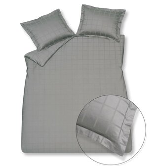 Vandyck Dekbedovertrek Home 78 Check Cool Grey HCJD18278 | 31928