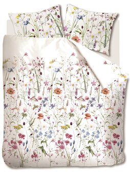 Ariadne At Home Dekbedovertrek Bloom White | 32550