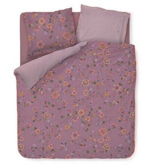 Pip Studio Dekbedovertrek Flores Bailando Purple 31921