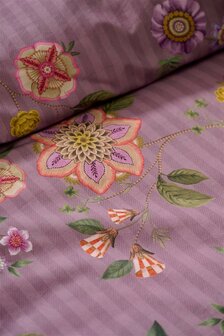 Pip Studio Dekbedovertrek Flores Bailando Purple 31921