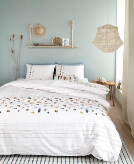 Marjolein Bastin Dekbedovertrek Shelfish White 32171