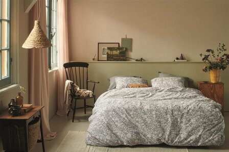 Ariadne At Home Dekbedovertrek Shapes Grey 31888