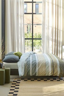 Beddinghouse Dekbedovertrek Lex Grey Green 31892