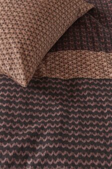 Beddinghouse Flanel Dekbedovertrek River Dark Red 32177