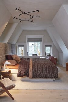 Beddinghouse Flanel Dekbedovertrek River Dark Red 32177