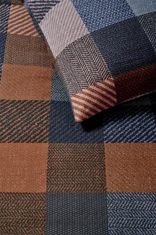 Beddinghouse Flanel Dekbedovertrek Beckett Blue 32174