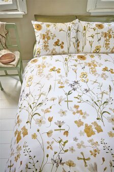 Ariadne At Home Dekbedovertrek Flowerlove White 28026