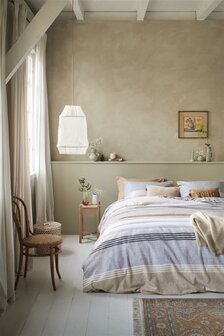 Ariadne At Home Dekbedovertrek Stitches Grey 29090