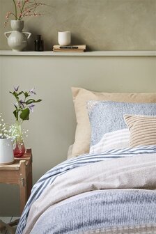 Ariadne At Home Dekbedovertrek Stitches Grey 29090