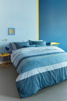 Beddinghouse Dekbedovertrek Hidde Blue 31058