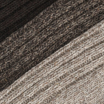 Apollo Noorse Heren Sokken 3-Pack Bruin 124010000 | 32710