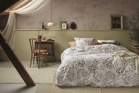 Ariadne At Home Dekbedovertrek Windy OffWhite 32630