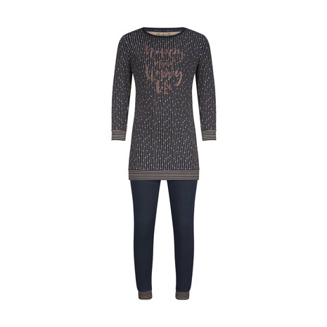 Charlie Choe Meisjes Pyjama Long Pullover Set Happy Life D37004-41 | 23487
